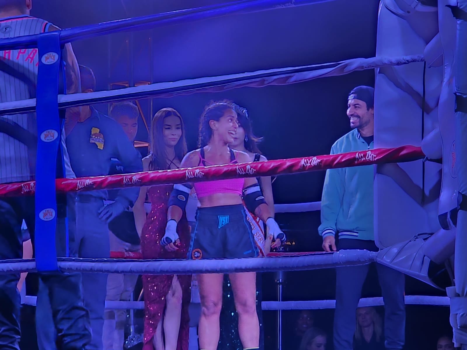 Fight night under the lights